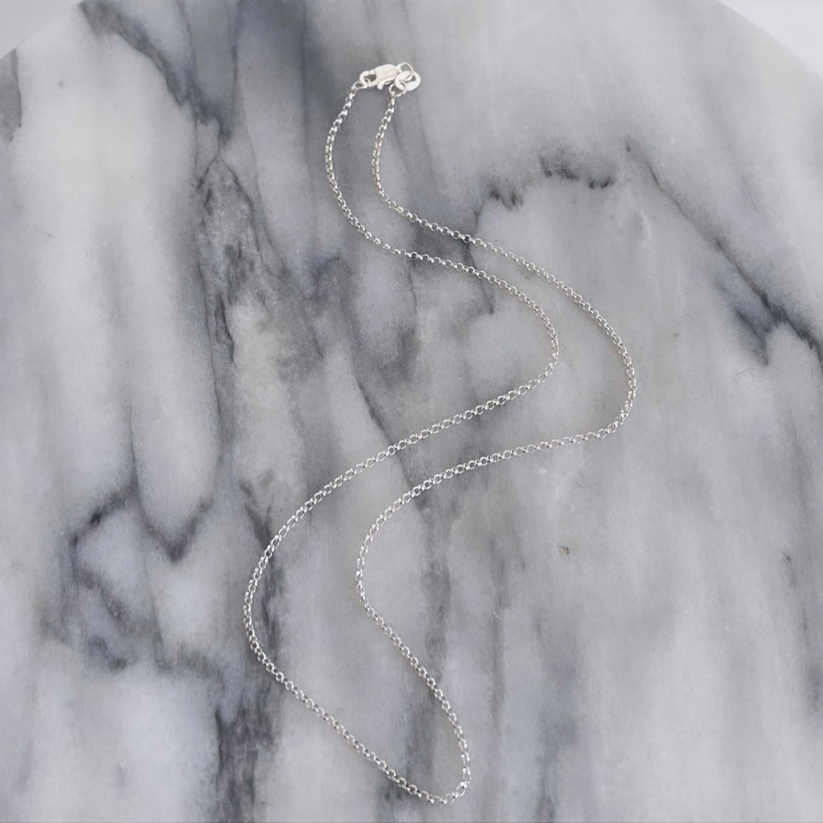 Sterling Silver Rolo Chain - 16"