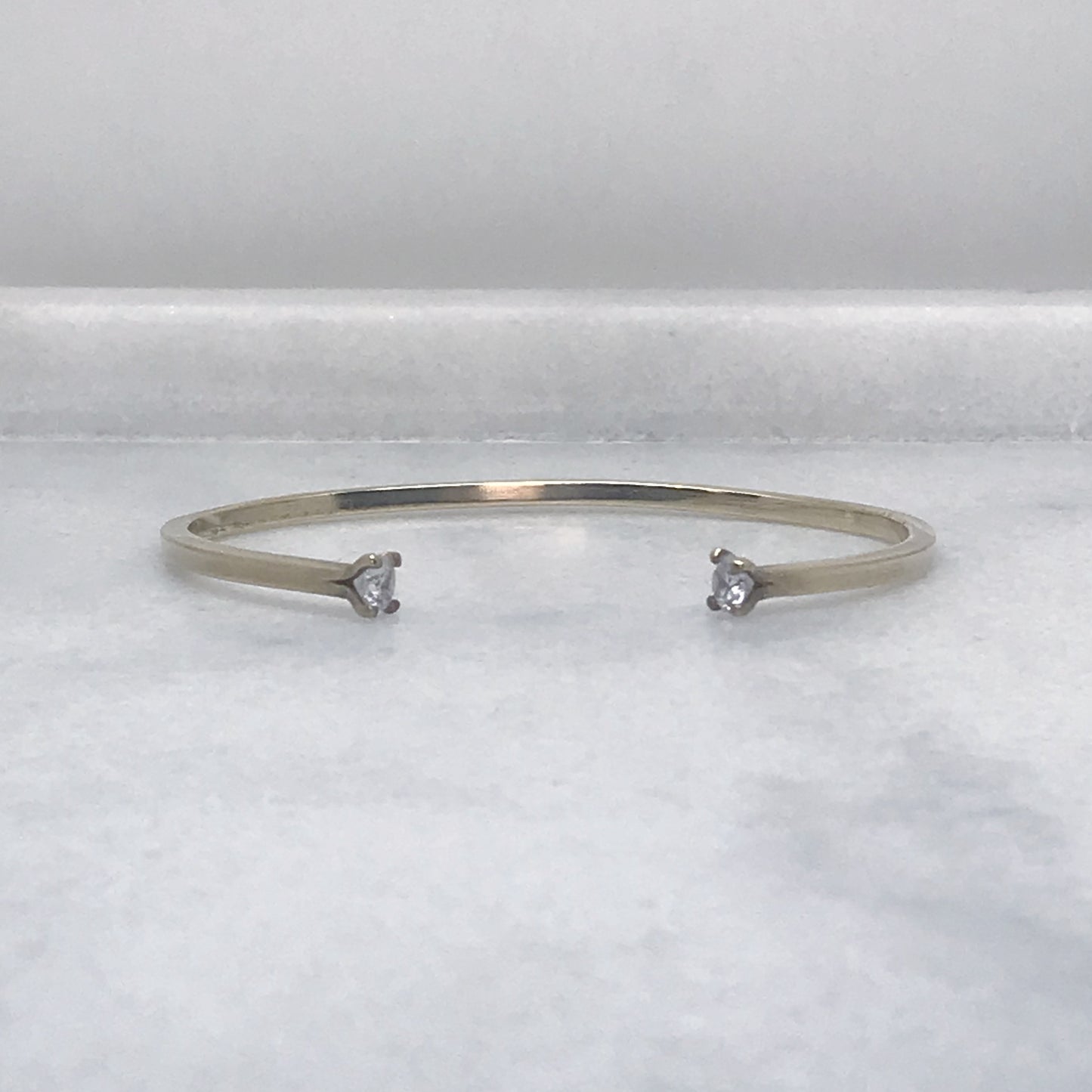 CUSTOM - Open Cuff with Gemstone of Your Choice