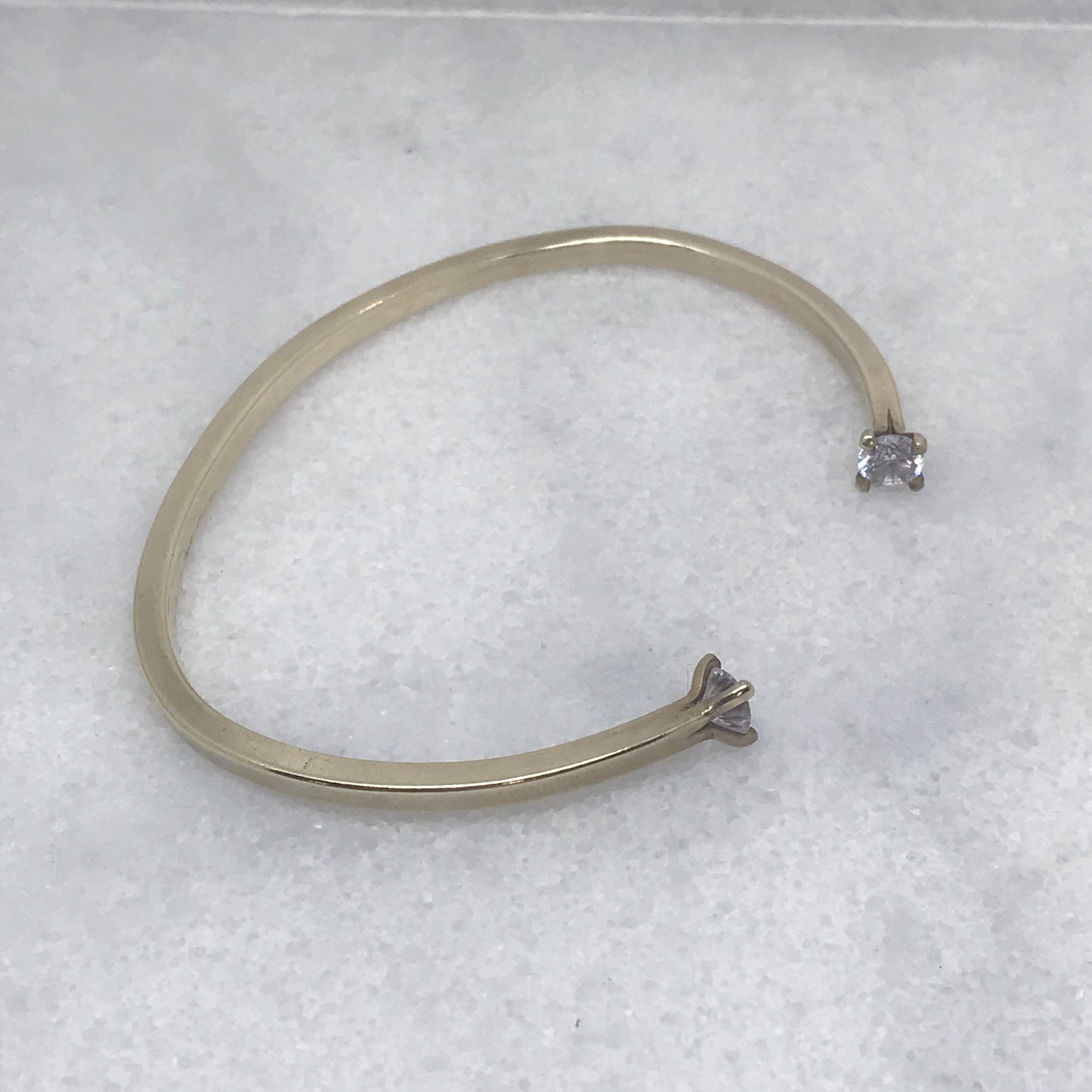 CUSTOM - Open Cuff with Gemstone of Your Choice