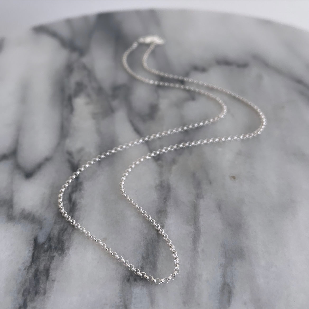 Sterling Silver Rolo Chain - 16"